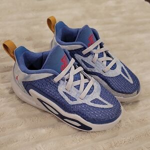 Kids' Blue and White Sneakers by Jordan